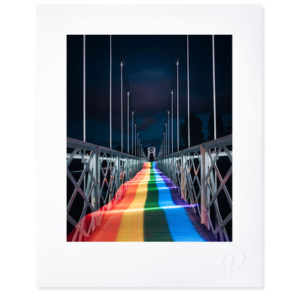 True Colours of the Shakey Bridge Print